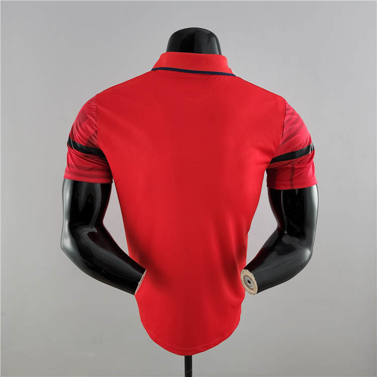 AC Milan 22/23 Red Polo Shirt - Click Image to Close